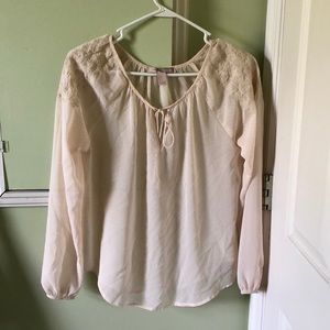 Forever 21 long sleeve blouse